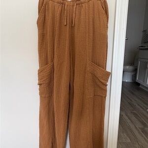 Savvi XS-SM Rust Brown Pant